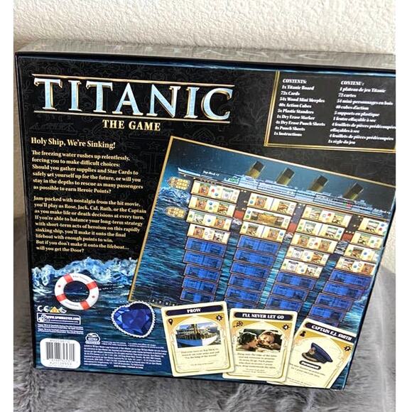 The Titanic Movie, Strategy‎ Party Game *New - Picture 2 of 6